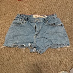 LEVI Cutoff Shorts